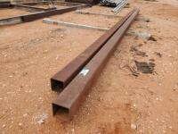 (2) 5" Square Tubing 20Ft Long