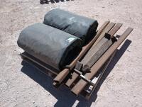 (2) Load Tarps/Pipe Stakes