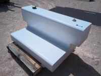 L shaped fuel tank