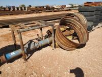 (2) Tractor Wheel, 5" Waterman Check Valve
