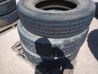 (3) Used Truck Tires
