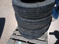 (4) Used Truck Tires