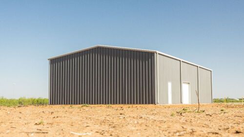 Residential Metal Building on Twin Forks Subdivision