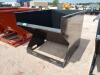 Unused 2CY Skid Steer Hopper w/ Fork Pockets - 3