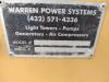 Warren Power WCW84MH Light Tower - 12