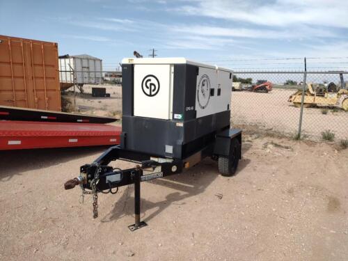 2014 Atlas Copco CPG 45 Generator W/ EB Trailer