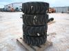 Unused Wheels w/ Foam Filled Tires for Genie Telehandler - 2