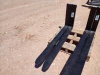 (1) Set Unused Forklift Forks