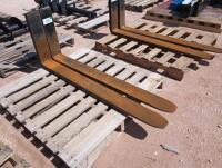 (1) Set of 53" Forklift Forks