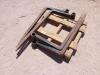 (2) Sets Telehandler Hay Spears