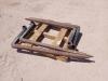 (2) Sets Telehandler Hay Spears - 2
