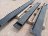 (1) Set of Unused 6Ft Fork Extensions - 2