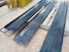 (1) Set of Unused 84" Light Duty Fork Extensions - 2