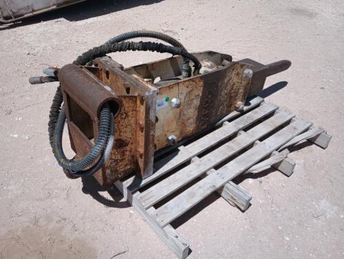 Excavator Jack Hammer