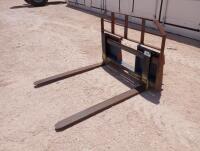 Skid Steer Fork Attachment