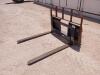 Skid Steer Fork Attachment