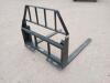 Unused Kivel Pallet Fork Skid Steer Attachment - 4