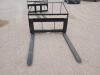 Unused Kivel Pallet Fork Skid Steer Attachment - 5
