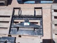 (1) Set Unused Mini Skid Steer AGROTK Pallet Fork Frame