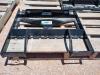 (1) Set Unused Mini Skid Steer AGROTK Pallet Fork Frame - 3
