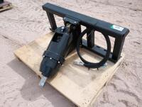 Unused Skid Steer Auger Drive Attachment