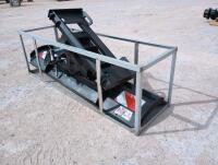 Unused 86" Hydraulic Blade Skid Steer Attachment