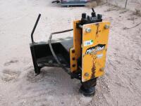 Montana 750R Rancher Post Driver Skid Steer Attachment