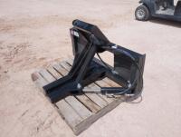 Unused Tree & Post Puller Skid Steer Attachment