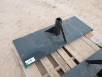 (1) Unused Receiver Hitch Skid Steer Attachment