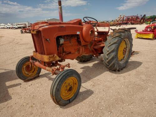 Minneapolis Moline Tractor w/ 2 Bottom Turnover Plow