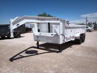 Unused 2024 Puma 16Ft Gooseneck Dump Trailer