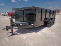 Unused 2023 Gitesa 15Ft Dump Trailer