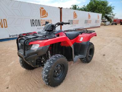 2017 Honda Rancher ATV