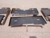 (2) Unused Skid Steer Weldable Quick Plates - 4