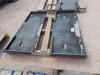 (2) Unused Skid Steer Weldable Quick Plates - 3