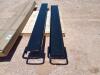 (1) Set Unused Mower King Heavy Duty Fork Extensions - 2