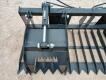 Unused Double Hydraulic Cylinder Rock & Brush Grapple Bucket - 8