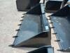 Unused 66" Skid Steer Bucket w/ Teeth - 2