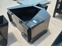 Unused 3/4 CY Concrete Placement Bucket (Skid Steer Attachment)