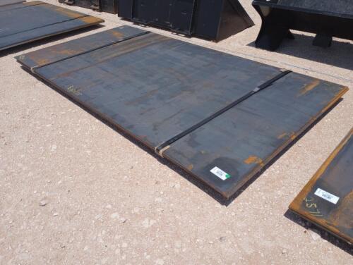 (3) Unused 1/2" Thick 60" x 115" Steel Plates