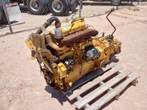 John Deere 4276D Engine w/ Transmission