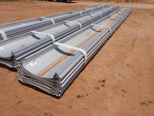 (1) Bundle of 24 GA Galvalume Triple Lock Standing Seam Roof Panels