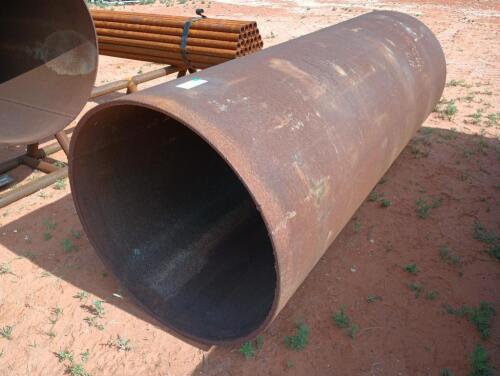 (1) 36" Diameter 7Ft 8" Long Steel Pipe