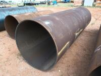 (1) 42" Diameter 11Ft 6" Long Steel Pipe