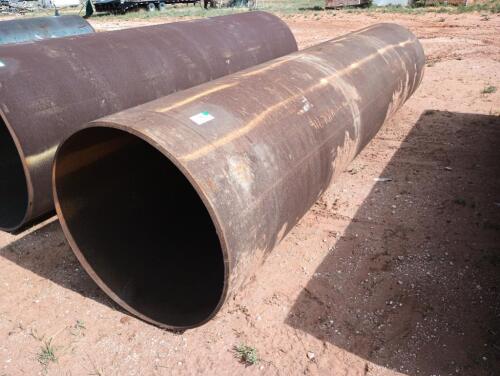 (1) 36" Diameter 12Ft 9" Long Steel Pipe