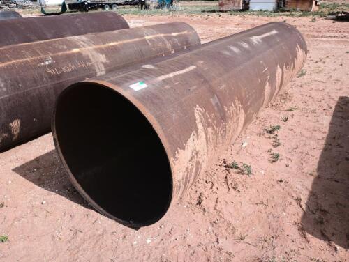 (1) 36" Diameter 11Ft 10" Long Steel Pipe