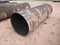 (1) 36" Diameter 9Ft 2" Long Steel Pipe