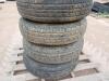 (4) Gooseneck Wheels w/Tires 235/85 R16 - 2