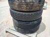 (4) Truck Wheels w/ Tires Size: 11R22.5 - 2