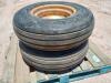 (2) Implement Tires w/ Wheels Size: 9.00-16 - 4